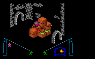 Knight Lore atari screenshot